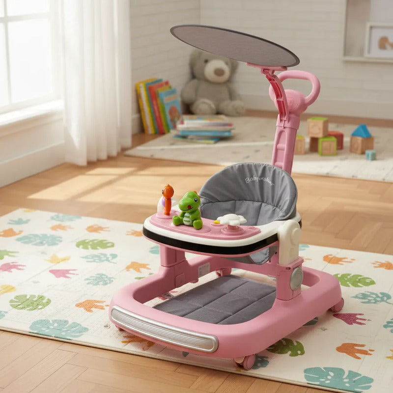 Caminador Musical Bebe Guia Luces Tapete Dinosaurio 344b