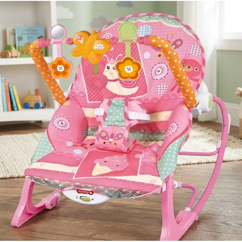 Silla  Vibradora Mecedora Musical  Niña-niños Baby Rocker