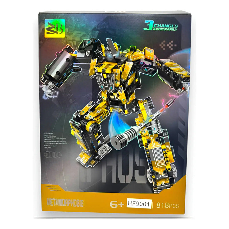 Bloques Fichas Armatodo Armables Juguete Robot Hf9001 818