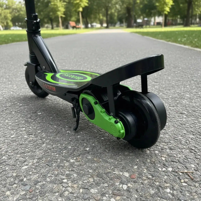 Patineta Eléctrica Kidshop Para Niños 15km/h Pt11 Color Verde