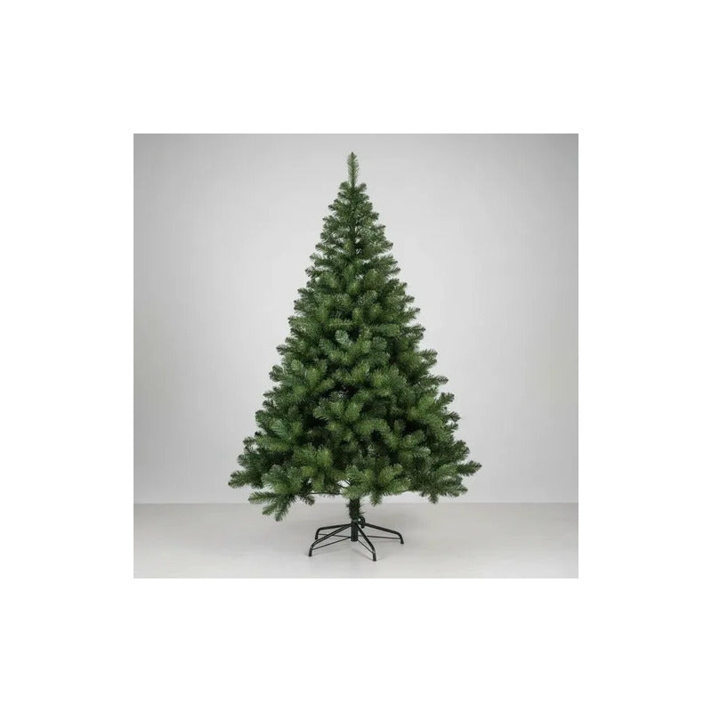 Árbol De Navidad Genérica 240cm Con 1200 Ramas Verdes Verde