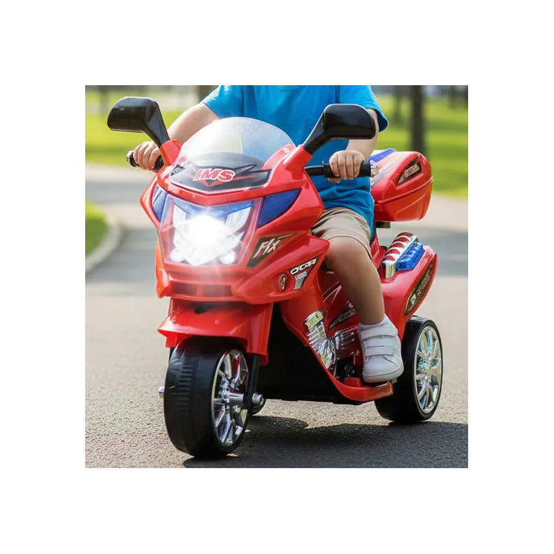 Moto Eléctrica Kidshop 2025 Montable 6v 1 Asiento