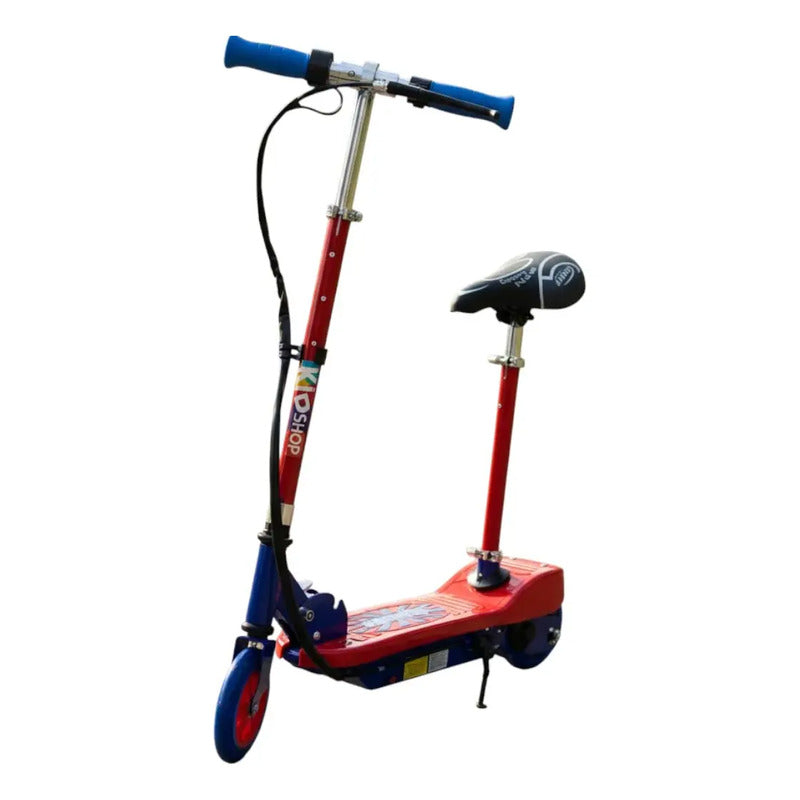 Patineta Scooter Eléctrico Kidshop Pt06 Con Silla