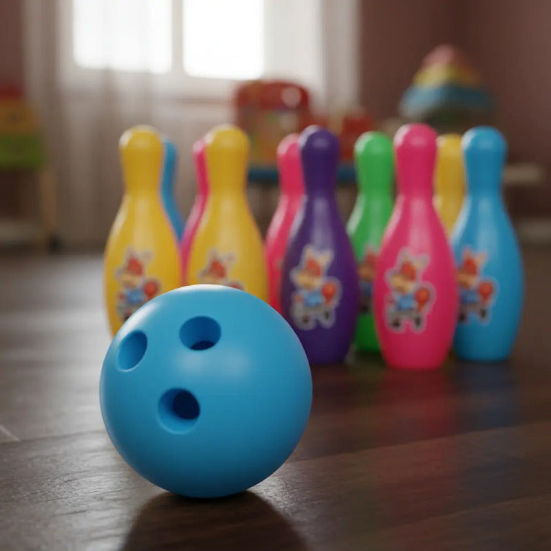 Set Juego De Bolos Colores J-9156