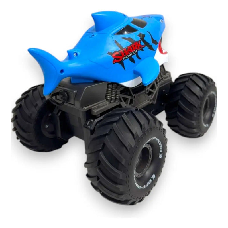 Tiburón  Carro Control Remoto Agua Recargable Gk5615