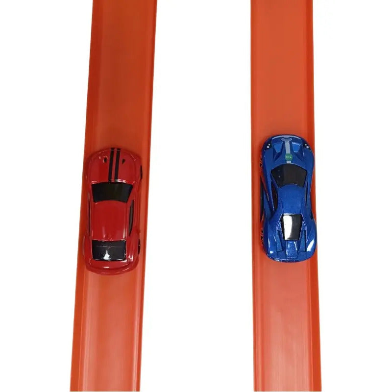 Pista Lanzamiento De Coche Velocidad, Acrobacia Pc-3714 Azul