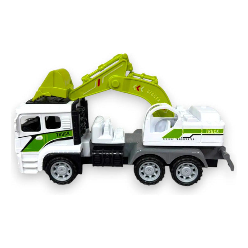 Carro Camión Retroexcavadora Construcción Juguete Niño Zk004