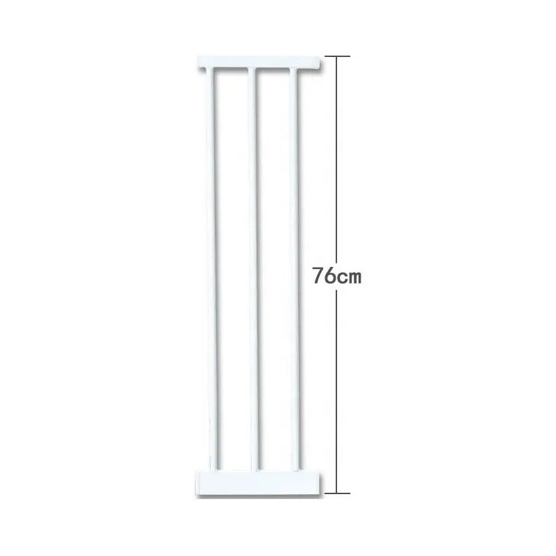 Reja Puerta De Seguridad Para Bebes Niños Y Mascotas Blanco