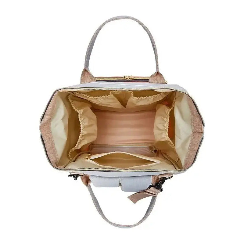 Pañalera Tipo Morral Multiusos Para Bebe Ref 2037
