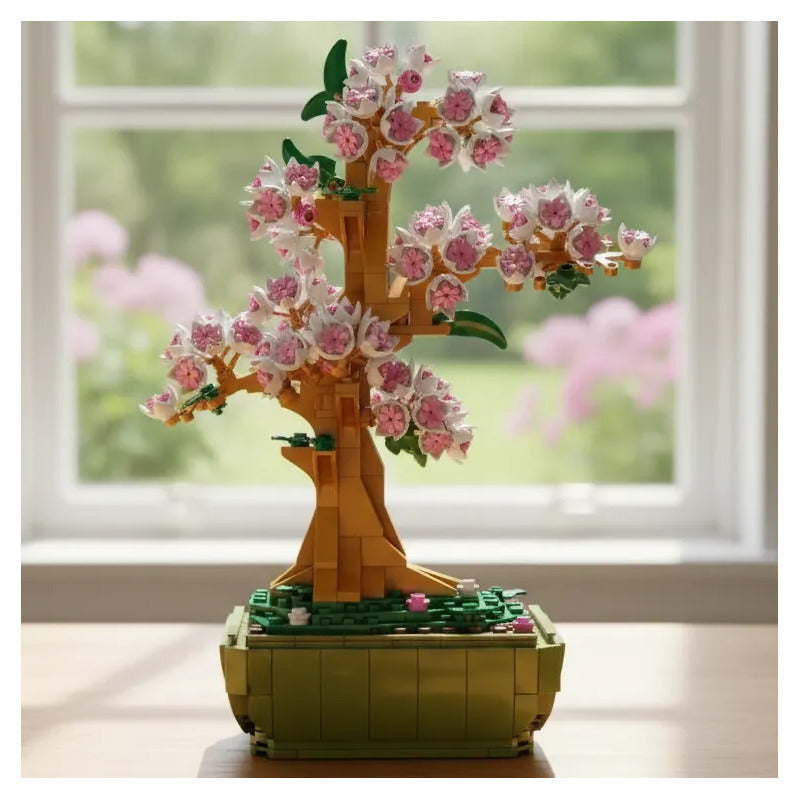 Bloques Fichas  Armatodo Juguete Árbol  De Cerezo J-9162 563 Arbol Cerezo