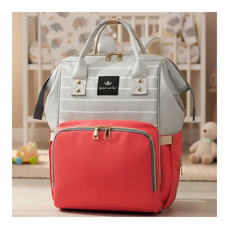 Pañalera Tipo Morral Multiusos Para Bebe Ref 2037