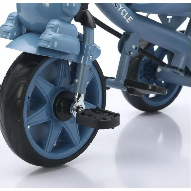 Triciclo Infantil Robots Con Música Y Cesta Tr-068