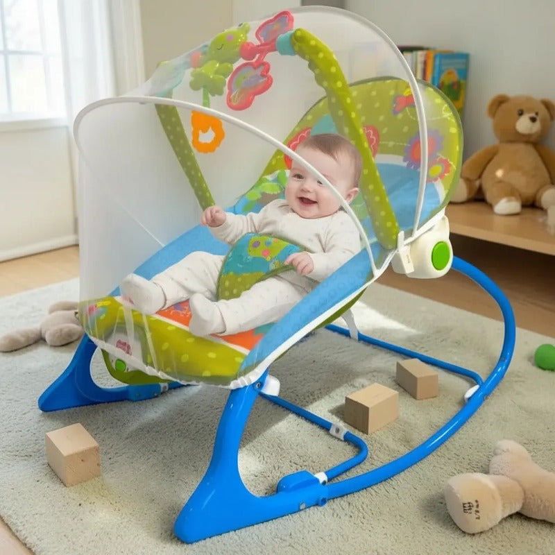 Silla  Vibradora Mecedora Musical  Niña-niños Baby Rocker