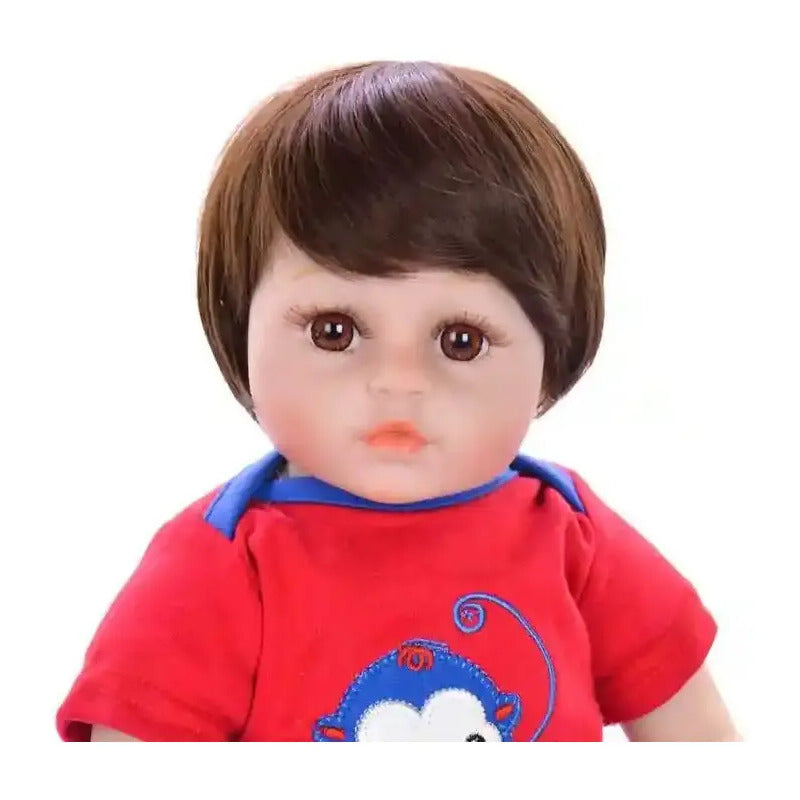 Bebe Silicona 100% Realista Niño Marinero + Accesorios 6559