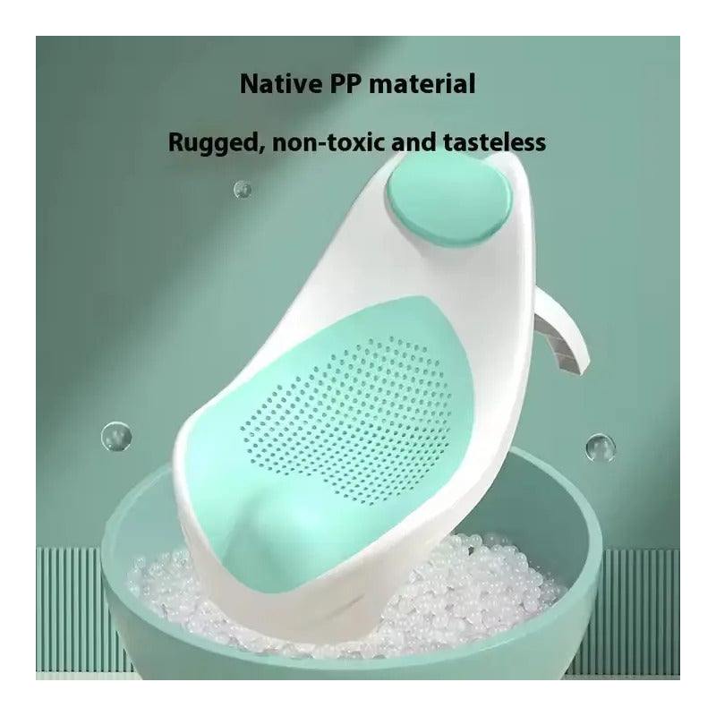 Silla Asiento Bañera Para Bebe De Descanso Silicona Suave
