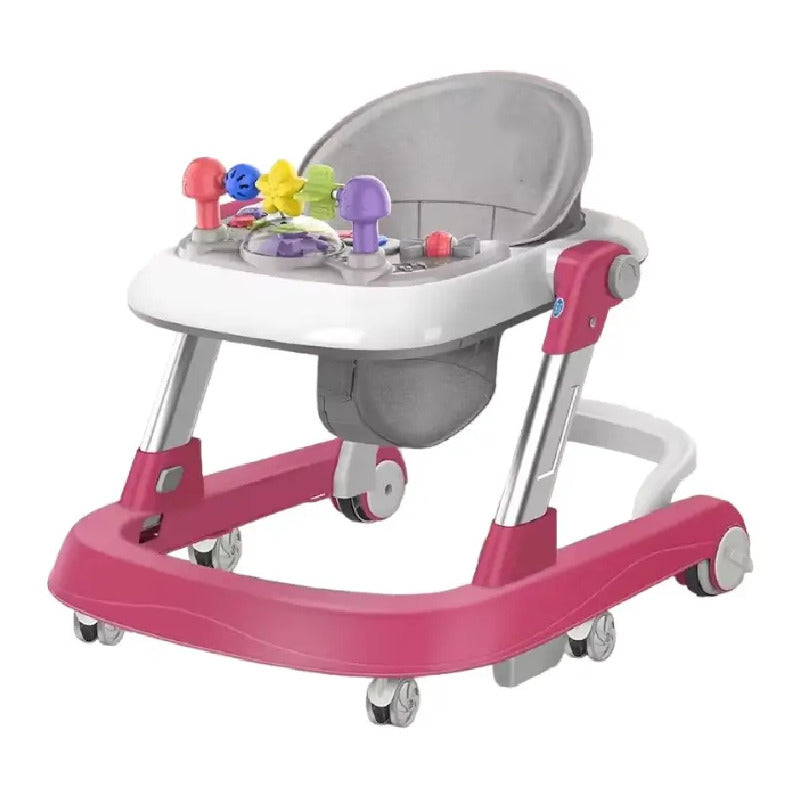 Caminador Mesa Interactiva Bebes Andadera Primeros K229-2 Color Rosa