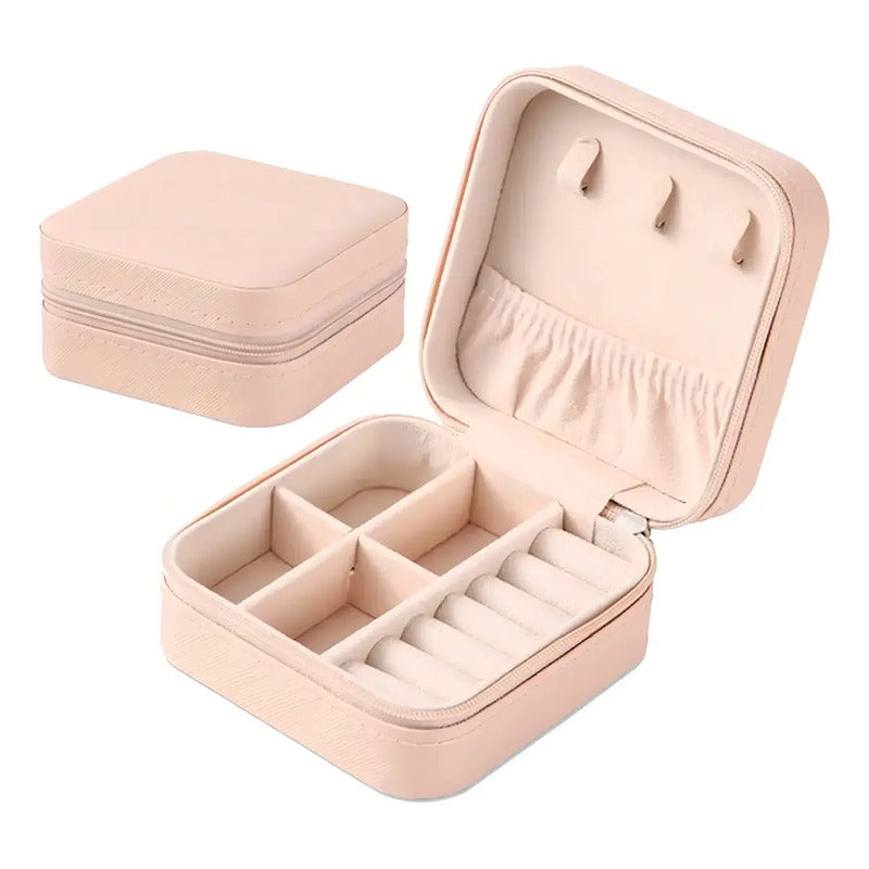 Joyero organizador color nude