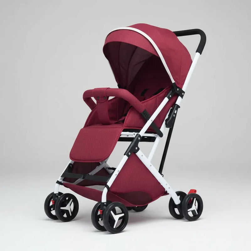 Coche Paseador Para Bebe Tipo Maleta + Toldillo 609-2