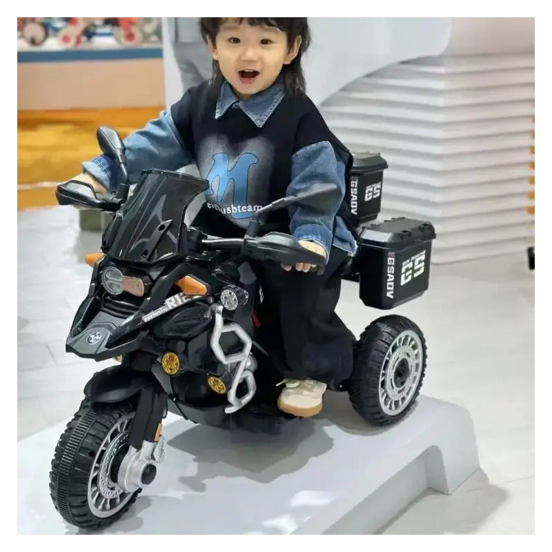 Moto Carro Electrica Montable De 2 A 4 Años Bluetooth 6v Color Azul Voltaje Del Cargador 110v