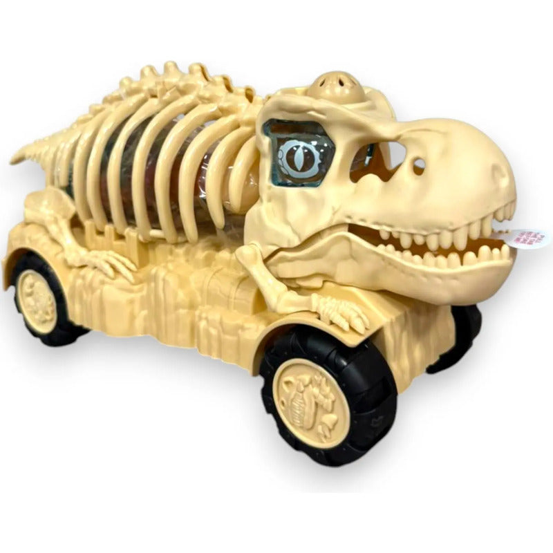 Camion De Juguete Diseño Dinosaurio  Con Luz Y Sonidos Zk002