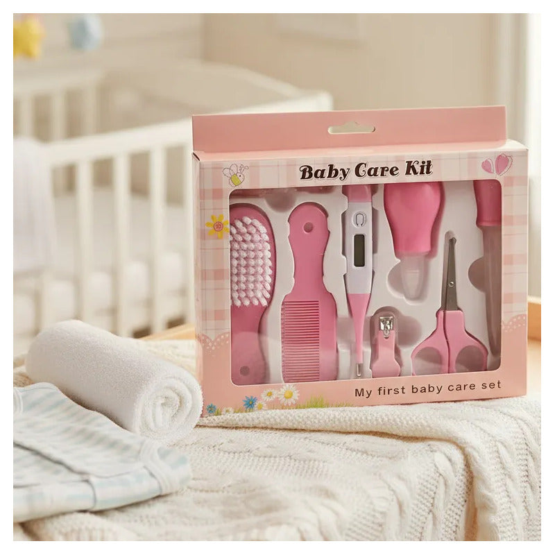 Set Baby Kit Aseo Bebé 8 Piezas Estuche