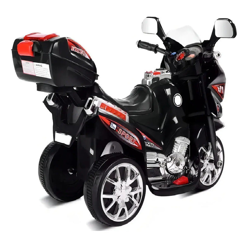 Moto Eléctrica Montable Kidshop 2025 6v 1 Asiento Color Rojo 110/220v
