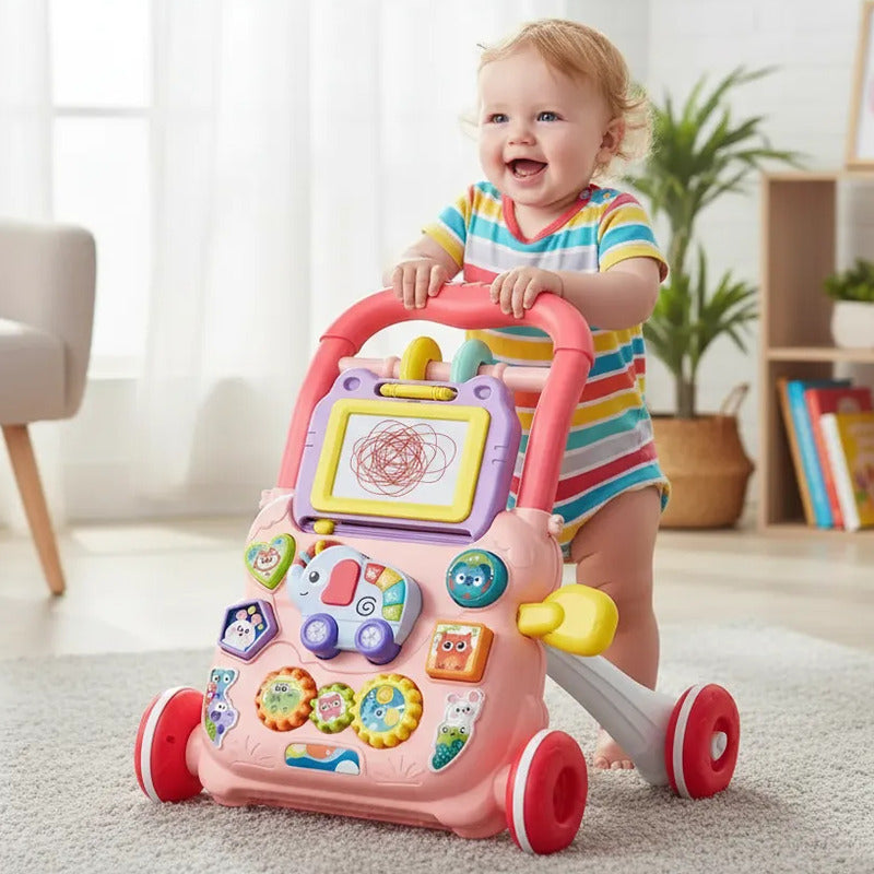 Andadera Caminador Bebe Elefante Huanger  He0224-rs