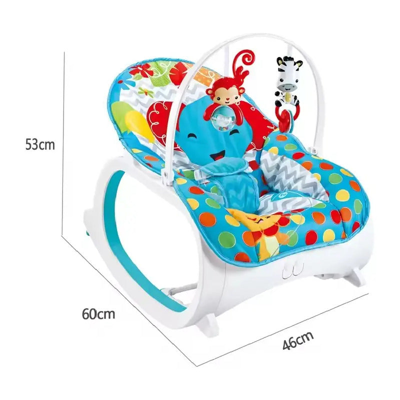 Silla Mecedora Vibradora Crece Conmigo Bebe Ibaby Rocker