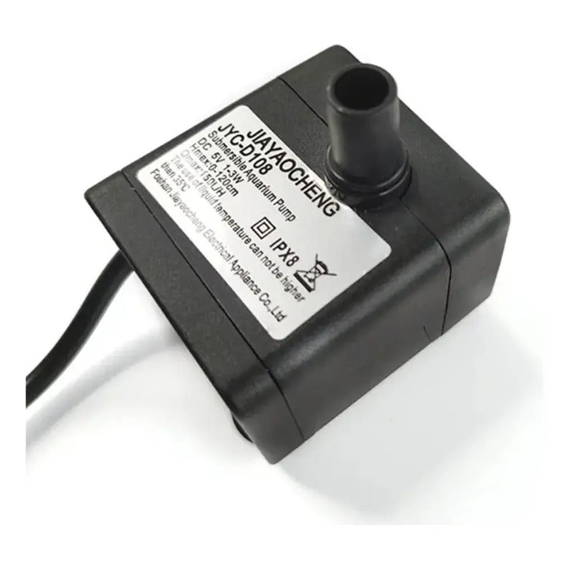 Fuente De Agua Bebedero Para Mascotas Silencioso Automatico 5v Blanco