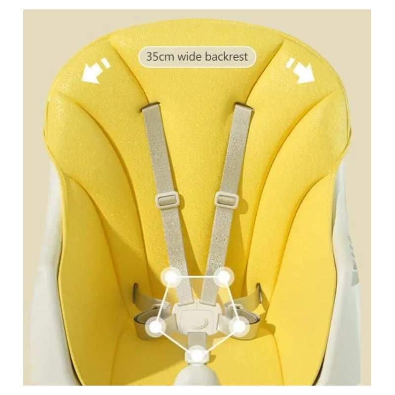 Silla Comedor Para Bebe 3 En1 Portátil Con Bandeja Kidshop