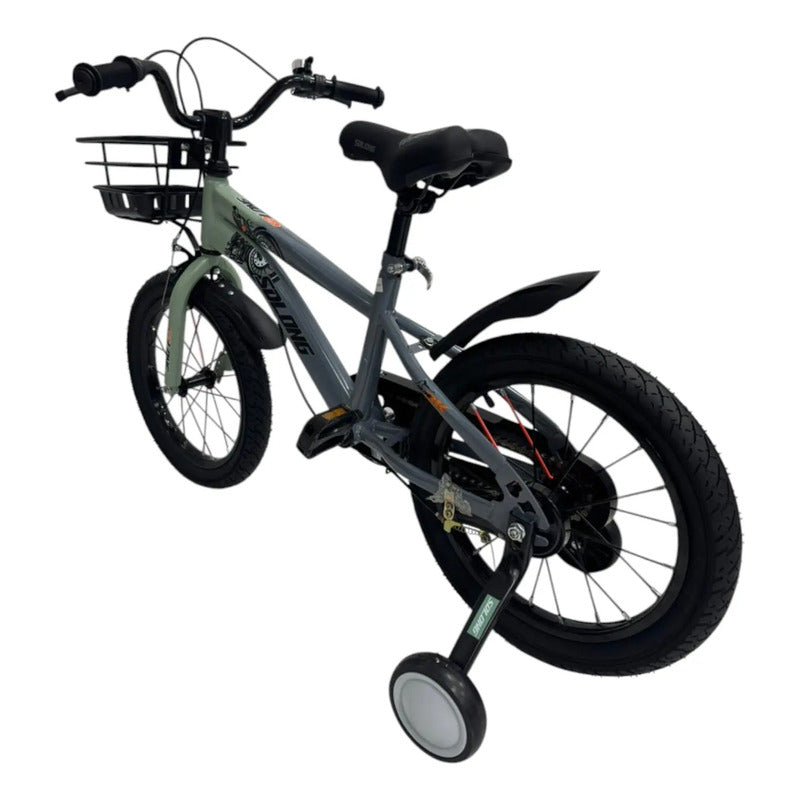 Bicicleta Niños Rin 12 Canasta Pito Frenos Bc01-d