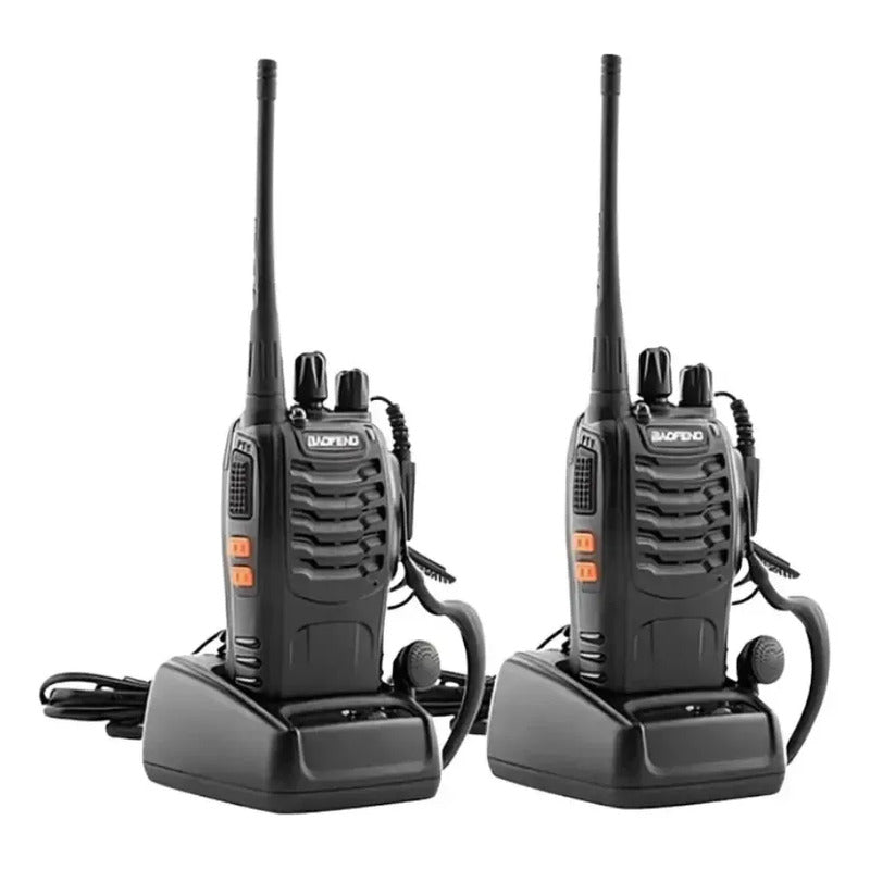 Pack 2 Radioteléfono Baofeng Pack Bf-888s Negro Uhf