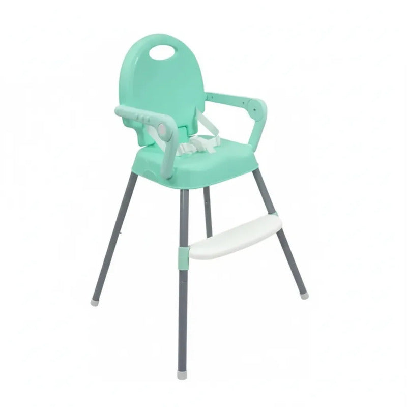 Silla Para Comer Kidshop Xd-3 Color Verde Claro
