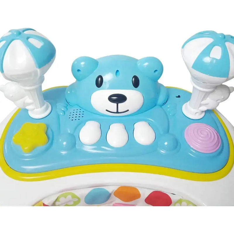 Caminador De Bebe Mecedor 4 En 1 Plegable Oso