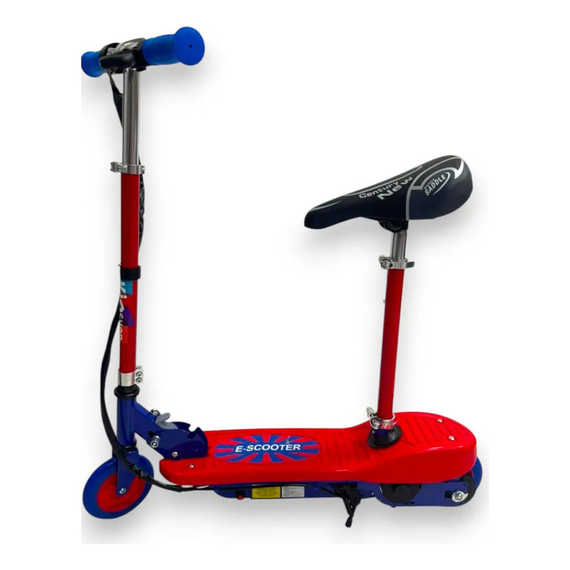 Patineta Scooter Eléctrico Kidshop Pt06 Con Silla
