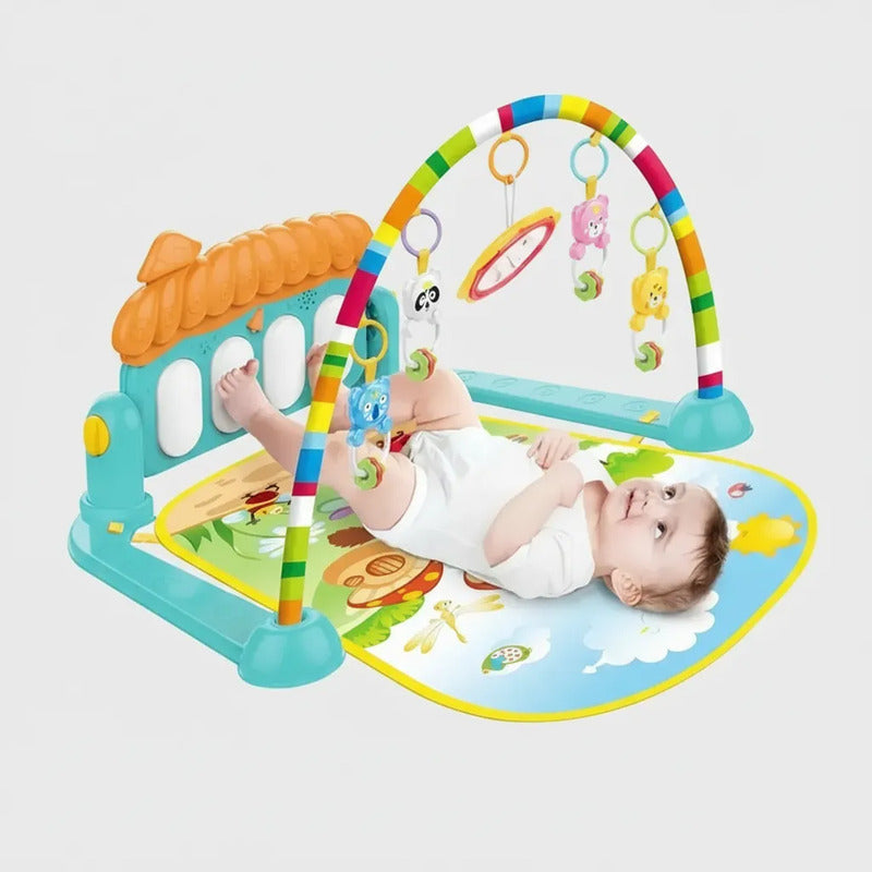 Gimnasio Piano Manta Con Sonajeros Para Bebes