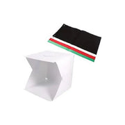 Estudio Fotografico Portatil + 4 Fondos Mediana + Led