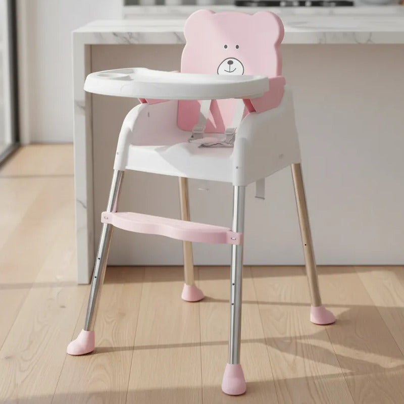 Silla Comedor Para Bebe Multifuncional 5 En 1 + Obseq Bz-506