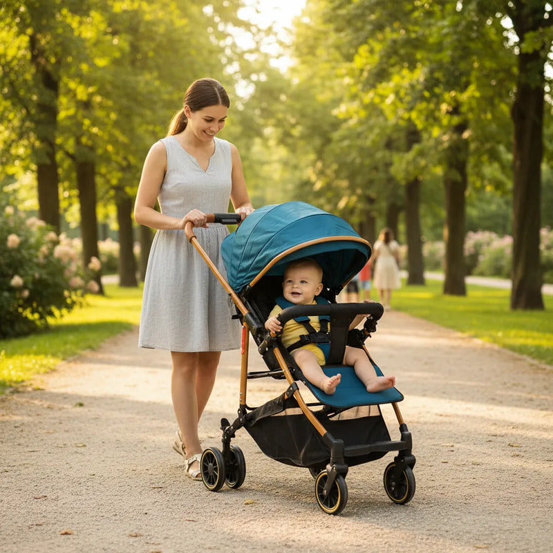 Coche De Bebe Capota Premium Expandible Y Reversible D701-5