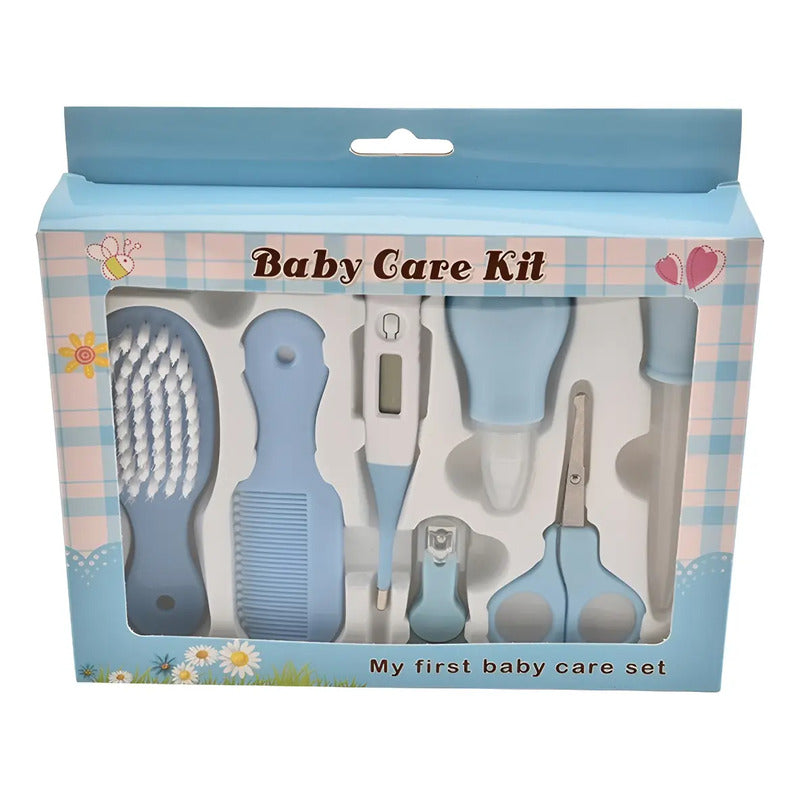 Set Baby Kit Aseo Bebé 8 Piezas Estuche
