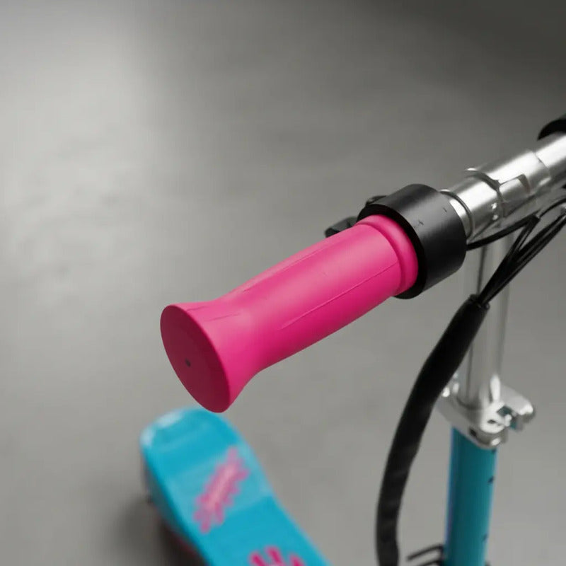 Patineta Scooter Eléctrico Kidshop Pt07 Color Celeste
