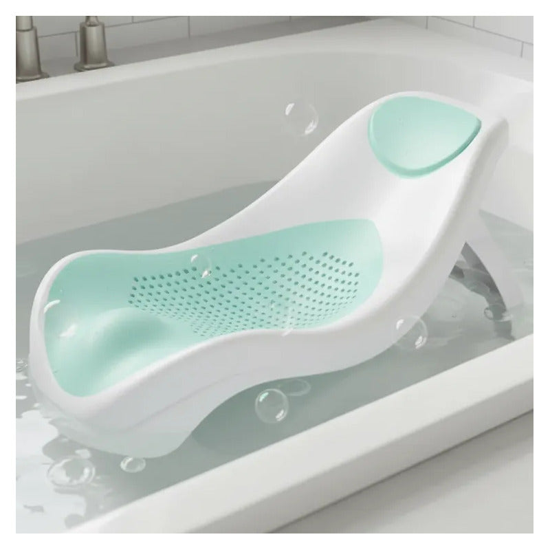 Silla Asiento Bañera Para Bebe De Descanso Silicona Suave