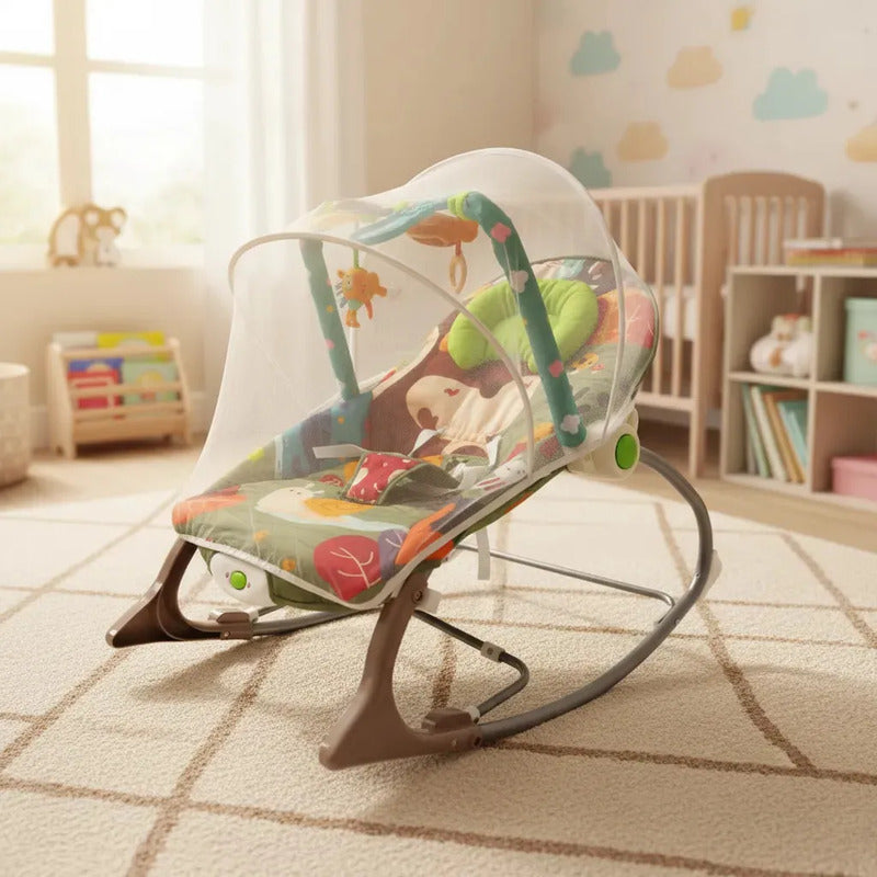 Silla  Vibradora Mecedora Musical  Niña-niños Baby Rocker