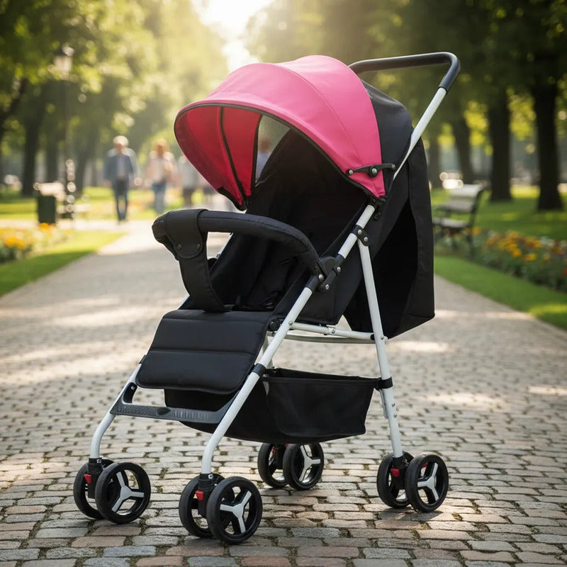 Coche Para Bebe 3 Niveles Fino + Capota  701-6