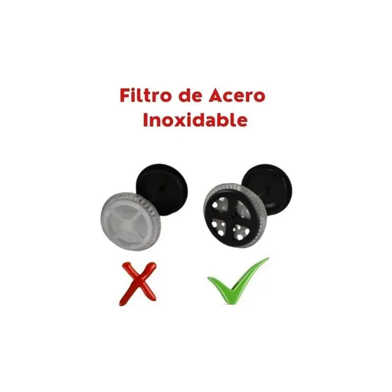 Cafetera Prensa Francesa 800ml Vidrio Borosilicato