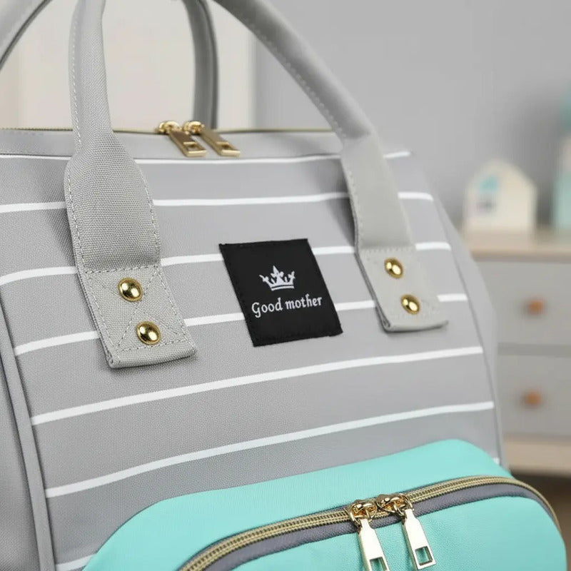 Pañalera Tipo Morral Multiusos Para Bebe Ref 2037