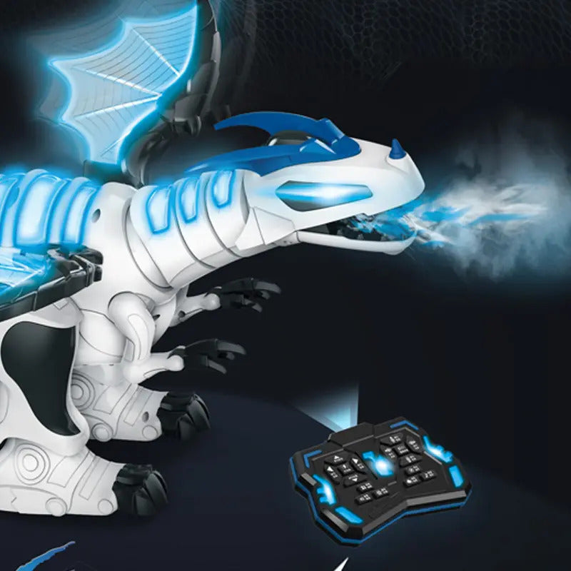 Dragón Movimiento Luces,humo Y Sonidos Con Control