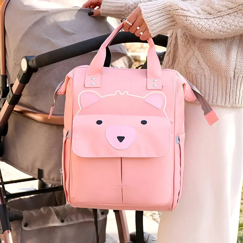 Bolso Pañalera Bebe Tipo Morral Nuevo Diseño Ref 1402