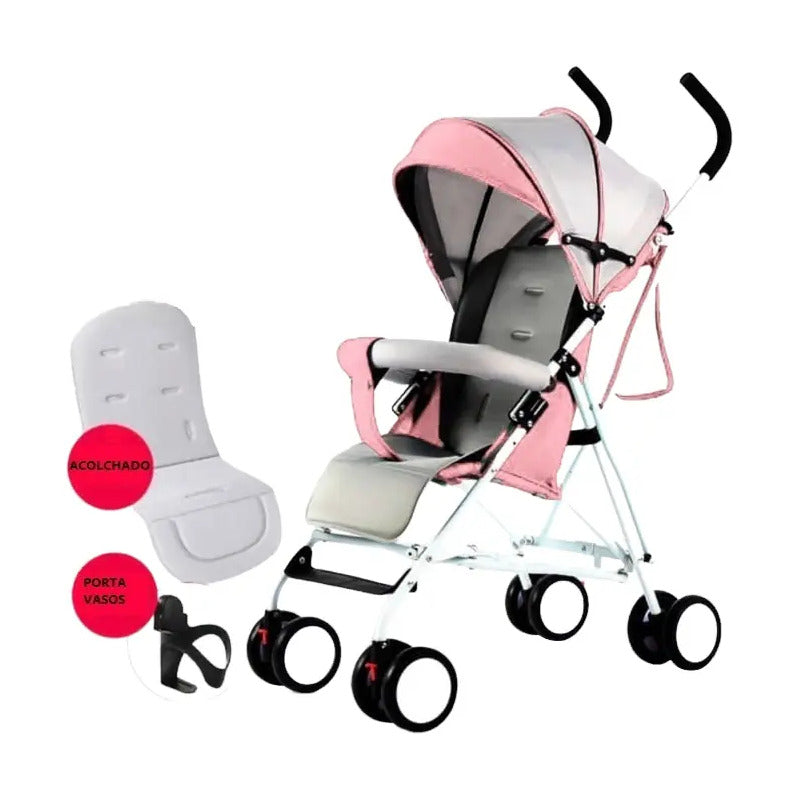 Coche Paseador Para Bebes Y Niños Cierre Facil Pd-701-2