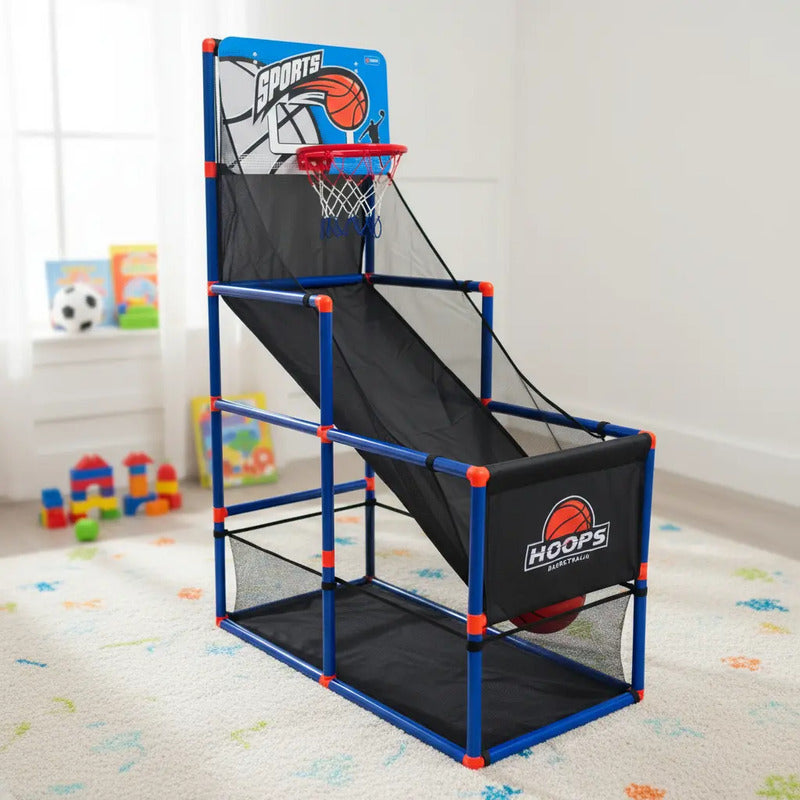 Juego De Baloncesto Arcade Con 1 Pelota E Inflador Para Niño